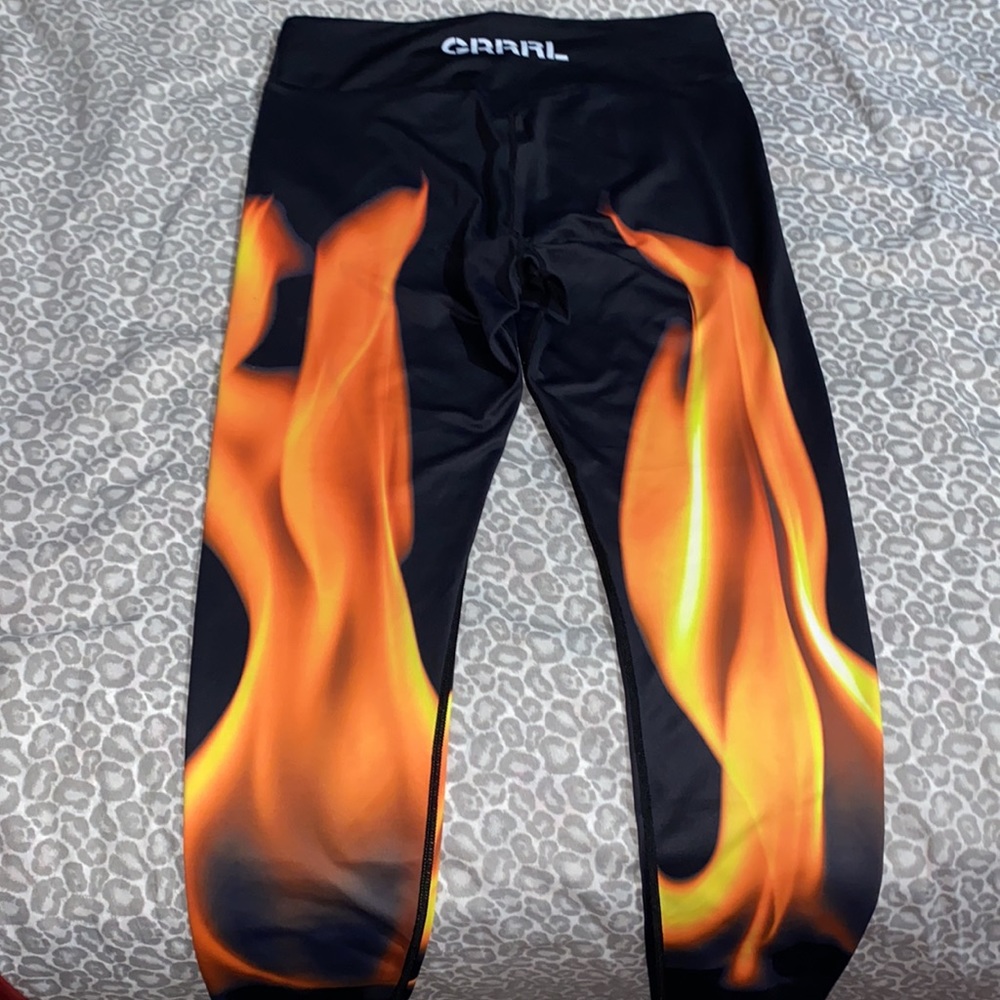 GRRRL Fire Next Level Leggings in Ali/Amenah